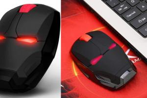 Iron Man 2.4G Wireless Mouse