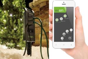 WiOn Outdoor WiFi Yard Stake with 3 Outlets