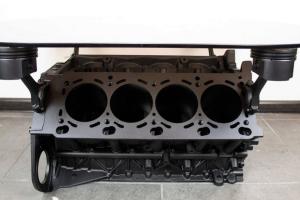 V8 Engine Block Table