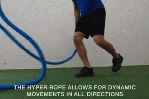 Hyperwear Hyper Rope Compact Battle Rope