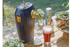 Green House Cocktail Beer Server with Ultrasonic Vibration Micro Foamer