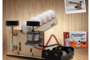 DIY: Ball Pitching Machine for STEM Education
