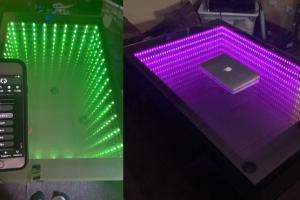 App Controlled Infinity Mirror Coffee Table
