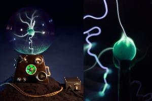 Promethean Fire “Tesla Edition” Steampunk Plasma Globe