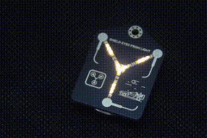 Flux Condenser Animated LED Badge