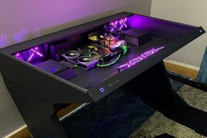 Gaming Desk PC Case