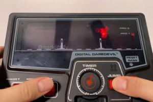 Tomy Digital Daredevil Electro-Mechanical Motocross Game