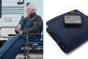 Cozee Battery Operated Outdoor Heating Blanket
