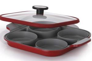 Neoflam Steam Plus Pan with 4 Cooking Sections