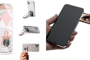Flickstick: Phone Stand + Grip + Selfie Stick + Mirror