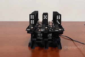 1980s Arrow Electric Domino Clock