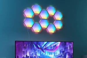 Govee Glide Hexa WiFi Light Panels with Voice Control