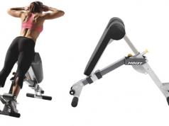 HOIST HF-4263 Ab/Back Hyper Bench