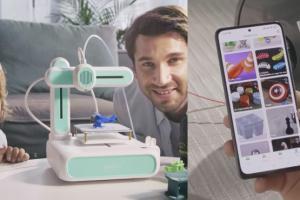 Goofoo Cube WiFi 3D Printer with LEGO-style Assembly