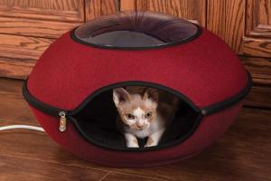 K&H Pet Thermo-Lookout Pod Heated Cat Bed