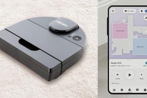 Neato D10 Smart Robot Vacuum with HEPA Filter, LiDAR