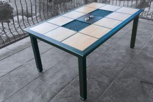 Traditions Outdoor Patio Dinning Table Grill