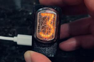 Zifra Single Digit Nixie Tube Clock with WiFi
