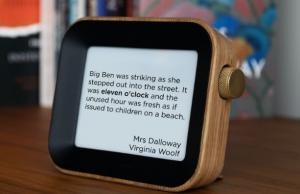 Author Clock Tells Time with Literary Quotes