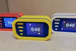 ESP32 Pac-Man Touchscreen Clock with 3D Printed Case