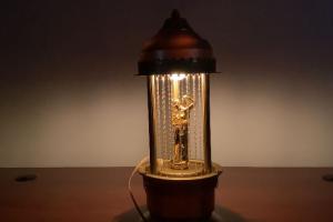 Lumaseries Rain Lamp with Mineral Oil