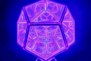 Exoy Music Reactive LED Infinity Dodecahedron