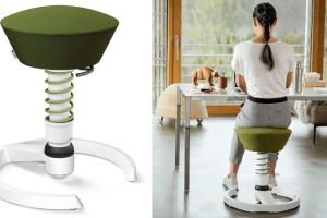 Aeris Swopper Ergonomic Stool for Dynamic Sitting