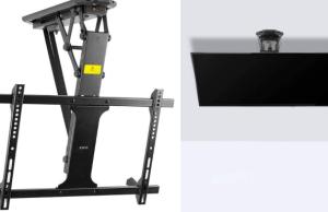 VIVO Motorized Flip Down Ceiling TV Mount