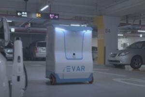EVAR Autonomous EV Recharging Robot