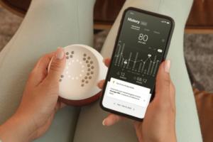Core Meditation Trainer with App Guides You with Vibrations & Lights