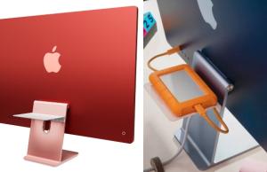 Twelve South Backpack for M1 iMac: Storage Shelf for Hard Drives