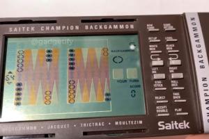 Saitek Champion Backgammon Computer