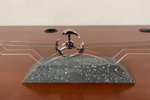 Dolphin Space Wheel Perpetual Motion Toy