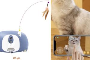 Pumpkii Pet Treat Camera Robot with App