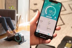 Cubii JR2+ Smartphone Connected Seated Under Desk Elliptical