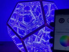 Exoy 23 Inch Infinity Dodecahedron with App Control & Music Sync