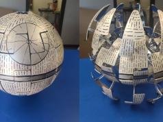 15-inch Death Star Exploding Light
