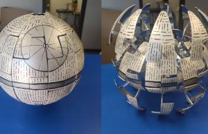 15-inch Death Star Exploding Light