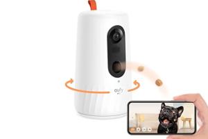 eufy Pet AI Treat Dispensing Dog Camera