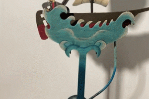 Sailboat Kinetic Balancing Sculpture