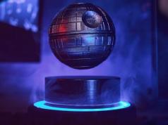 Levitating 3D Printed Death Star with RGB Base