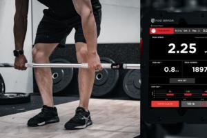MoveFactorX Smart Barbell Tracker with iOS App
