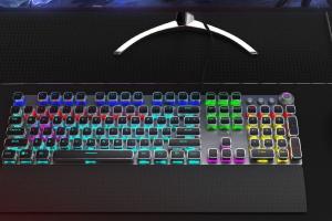 Fiodio Rainbow Backlit Mechanical Gaming Keyboard
