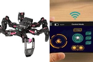 Hiwonder Spiderbot Hexapod Arduino Robot for C/C++ Coding