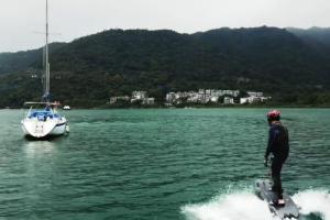 Jetone Electric Surfboard with Dual Jet Motors, 52km/h Speed