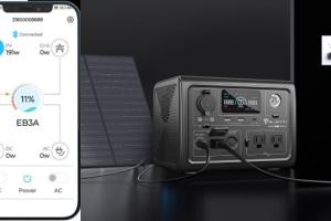 BLUETTI EB3A Ultra-Portable Power Station with App