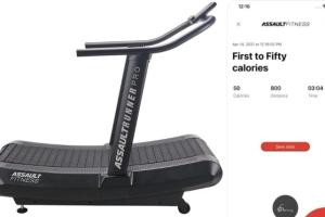 AssaultRunner Pro Curved Running Machine with Bluetooth & ANT+