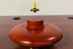 Levitron Cherrywood Anti-gravity UFO Top