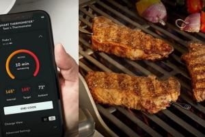 CHEF iQ Smart Ultra-thin Cooking Thermometer with WiFi & Bluetooth