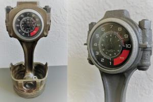 Ben Harvey’s Car Piston Clock